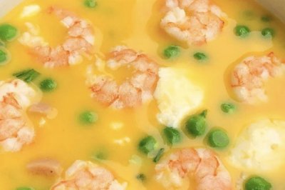 咸蛋黄豆腐汤