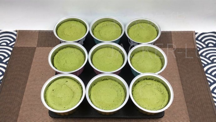 抹茶古早奶酪杯，浓醇奶酪 + 清新抹茶，绵密湿润の软乎乎！