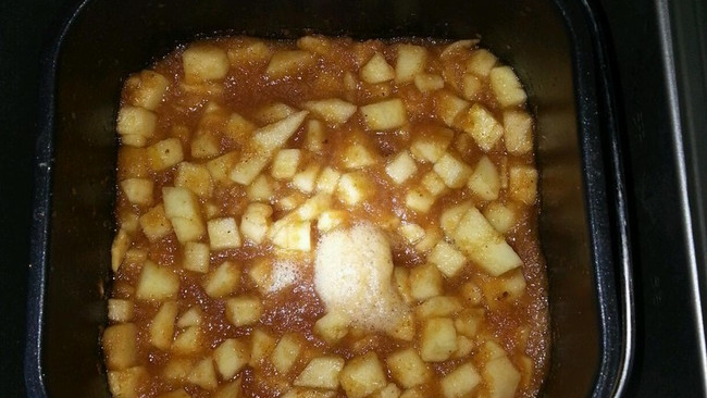 面包机版苹果山楂果酱的做法