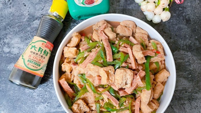 酱焖油豆腐