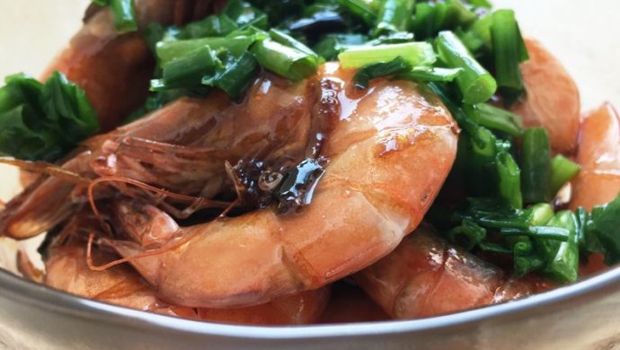 春分小绿豉油虾