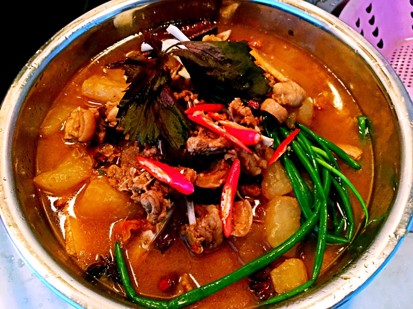 白萝卜炖羊肉