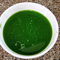 菠菜汤圆的做法图解2