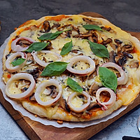 海陆双拼披萨#一机多能，一席饪选#的做法图解31