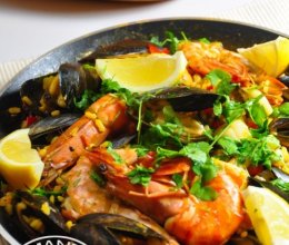 西班牙海鲜饭 Seafood Paella的做法