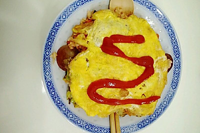 懒人蛋包饭