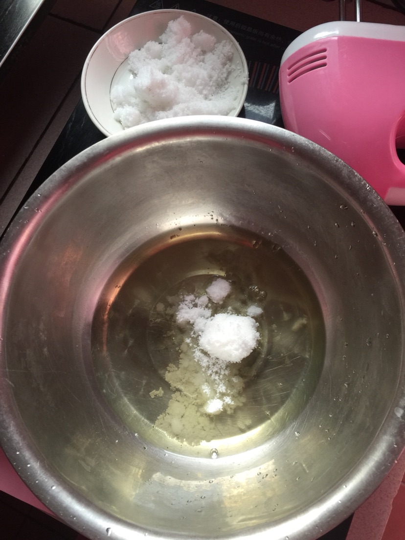 酸奶抹茶蒸蛋糕的做法图解7
