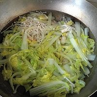 娃娃菜金针菇虾仁汤的做法图解6
