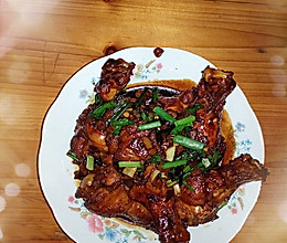 甜蜜之红烧翅根的做法