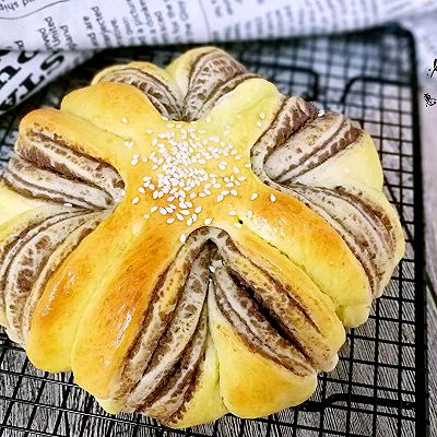 花式豆沙面包