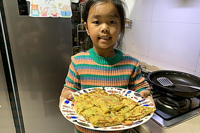 孩子最爱吃的西葫芦面塌塌