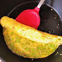 #春日露营 易享“佳”味 #春日限定-榆钱芝士厚蛋烧的做法图解8