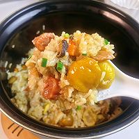 #花式炖煮不停歇#懒人最爱的秋冬限定美食～板栗焖饭的做法图解7