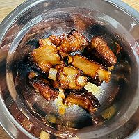 番茄土豆炖排骨+炒饼一锅出的做法图解8