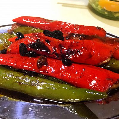 小姨妈虎皮酿辣椒