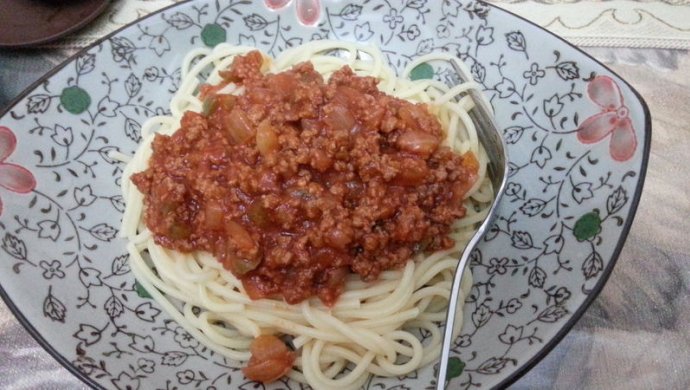 牛肉酱意面