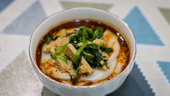 手工搅团，那是儿时的味道