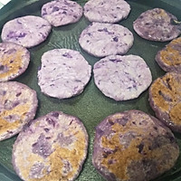 紫薯燕麦牛奶饼的做法图解11
