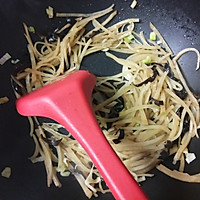 咸菜丝炒肉丝的做法图解9