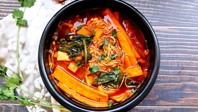 家常韩式辣酱汤