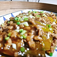 肉末浇南瓜的做法图解8