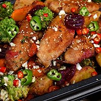 圣诞聚餐必备的什锦鸡翅锅的做法图解11