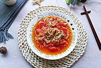 低脂低卡营养美味家常番茄炒金针菇的做法