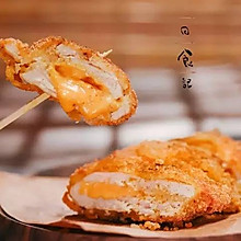 芝士爆浆鸡排｜日食记