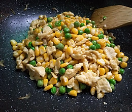 玉米/豆/蛋/虾米的做法