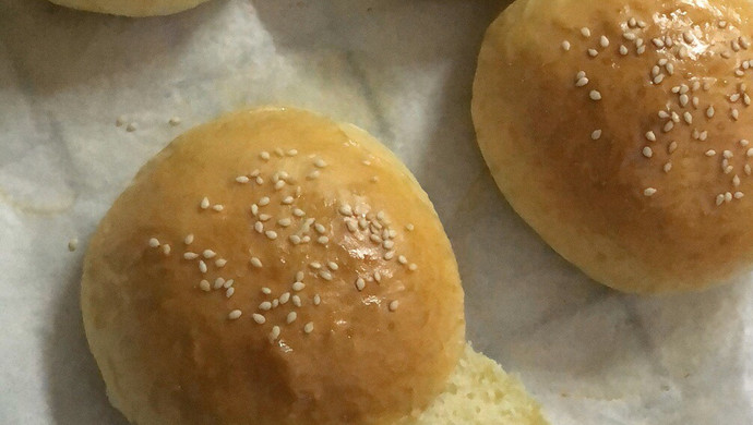 松香绵软汉堡胚