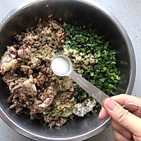 #橄榄中国味 感恩添美味#腌猪肉白菜大包子的做法图解7