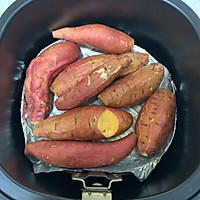 空气炸锅烤红薯的做法图解1
