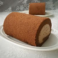 【巧克力摩卡蛋糕卷】的做法图解21