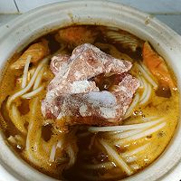 #中秋跟着金龙鱼外婆乡小榨菜籽油一起吃香喝辣#火锅丸子米线的做法图解7