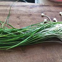 衢州特色小食之江山短豆芽（自发短豆芽炒野葱）的做法图解9