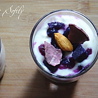 紫薯酸奶杯-低卡又貌美的甜品了解一下?的做法图解7