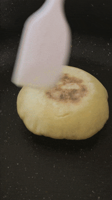 【宝宝辅食】玉米面口袋饼的做法图解8