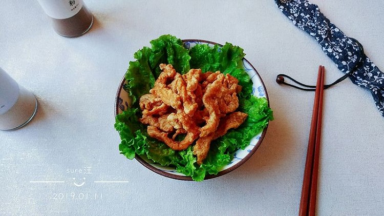 酒酱酥胡椒盐肉的做法