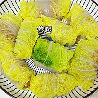 减脂人的福音：白菜肉卷的做法图解4