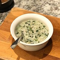 青菜肉末粥 丨冬季暖身必备的做法图解9