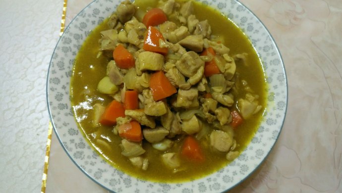 咖喱鸡肉