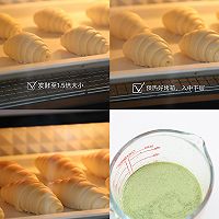 抹茶麻薯红豆海盐卷的做法图解4