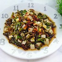 #餐桌上的春日限定#香椿拌豆腐美味又健康。的做法图解14