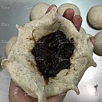 枣泥黑麦丑丑包的做法图解9