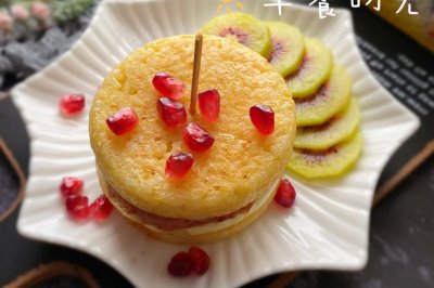 米饭鸡蛋汉堡