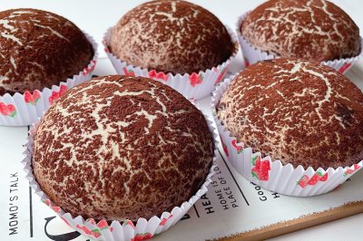 超香浓、好吃到爆‼️｜蘑菇云巧克力面包