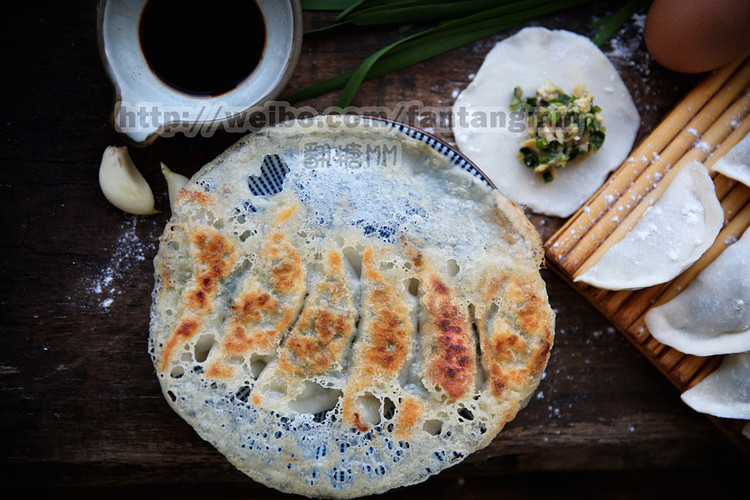 冰花煎饺的做法