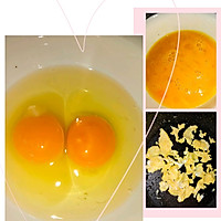 色香味俱全的蛋炒饭的做法图解2
