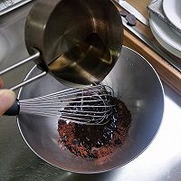 可可蛋糕卷(不消泡超浓郁巧克力口感)的做法图解3