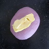 减肥人事吃的紫薯包的做法图解2